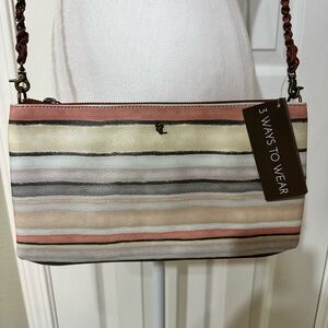 NWT Elliott Lucca crossbody bag in watercolor print